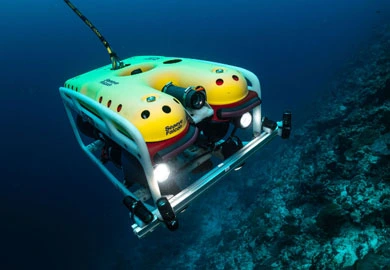 Das Unterwasser ROV.